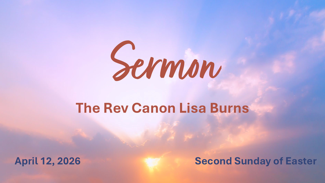Sermon, Sunday, April 12, 2026